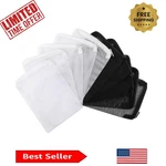 10-PIECE Filter Bags For Aquarium Filtration 5.9"X7.8" Zippered Design. Fixed Price $10.77.