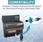 PRIM200B Impeller Assembly Marineland Penguin Filter Aquarium Part. Fixed Price $21.80.