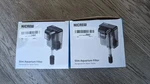 Nicrew Slim Aquarium Filter, Quiet Fish Tank Hob Filters 1-5 Gallons, Black. Fixed Price $16.95.