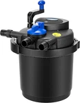 Vivohome Pressurized Biological Pond Filter With 13-WATT Light, 1580 Gph Suitabl. Fixed Price $135.99.