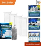 High Flow Filter Media Bags 3X8 Inch Reusable For Aquarium And Pond. Fixed Price $19.98.