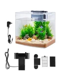 Vevor Fish Tank Aquarium, 3.5 Gallon Arch Ultra-clear Gpps Starter Smart Ad. Fixed Price $112.63.