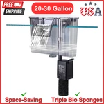 20-30 Gallon Fish Tank Filters Auto Start Hang Back Aquarium Filter, 6W/ 8W. Fixed Price $33.74.