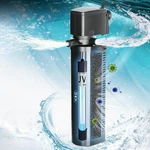 Coospider JUP-03 Aquarium Filter Uv 75-200 Gallon Tank 300GPH Submersible Pump. Fixed Price $79.68.