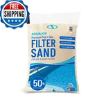 Aqua Joe Premium Pool Spa Filter Sand Natural Silica 50 Lb Bag - Above. Fixed Price $51.70.