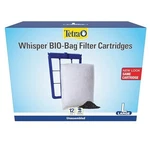 Tetra Whisper Bio-bag Disposable Filter Cartridges Unassembled Large 12 Pack New. Fixed Price $18.89.