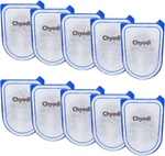 10-PACK Carbon Filter Cartridges Compatible With Tetra Whisper EX30/EX45/EX70. Fixed Price $29.12.