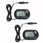 Aquaneat 1 Pack Aquarium Thermometer Digital Reptile Fish Tank Water Temperature. Fixed Price $10.67.
