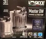 Sicce Master Dw 4000 Water Drainage & Pond Pump 978 Gph. Fixed Price $118.74.