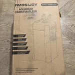 Look/read Amosijoy Aquarium Canister Filter EPC-1000-UV. Fixed Price $100.00.