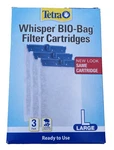 Nib Tetra Whisper Bio-bag Large Disposable Filter Cartridges For Aquariums 3 Pk. Fixed Price $5.59.