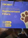 Pektaco Replacement Filters For Wireless Cat Water Fountain SSPF-V04 2.8L/95OZ. Fixed Price $17.99.