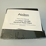 Aqueon Quiet Flow Pro Aquarium Power Filter Sealed Ca (10,20,30,50,75) 2H. Fixed Price $25.00.