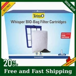 Tetra Whisper Bio-bag Disposable Filter Cartridges Unassembled Large 12 Pack New. Fixed Price $19.32.