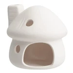 Saim Large Mushroom Fish Tank Decor, Ceramics Aquarium Shrimp Cave, Betta Hid.... Fixed Price $15.82.