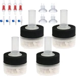 Alegi 4PCS Small Aquarium Bio Sponge Filter With Suction Cups, Check Valves. Fixed Price $20.09.