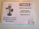 Tunze Doc Protein Skimmer 9410 Owners Manual Spanish, Russian & Italian, Nice. Fixed Price $19.95.