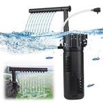Hygger 80-210GPH Submersible Power Filter 4-IN-1 Fish Tank Oxygenation. Fixed Price $15.89.