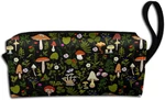 Mushrooms Nature Makeup Bag For Women, Portable Cosmetic Zipper Pouch Tra.... Fixed Price $23.50.