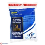 Ra Rite-fit Cartridges ;power Filters 110B/125B/150B 3 Pk (2 Pack). Fixed Price $26.05.