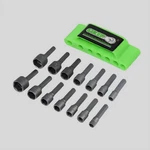 Grip 14 Pc Power Nut Driver Set Sae & Metric 69080 New. Fixed Price $9.99.