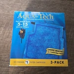Aquatech Ez-change #1 Cartridge For 5-15 Power Filters Aquarium 3 Pack. Fixed Price $12.99.