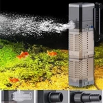 Mini 3 1 Aquarium Filter Submersible Oxygen Internal Fish Tank Air Water Pump. Fixed Price $23.99.