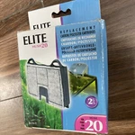 Power Filter Elite Hush 20 For Aquariums Gls Art. #A-72 Two In Pkg. Fixed Price $24.50.