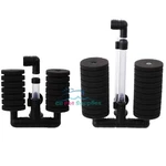 Bio Sponge Filter Betta Fry Shrimp Aquarium Fish Tank Double Head XY-2831/2822. Fixed Price $7.64.