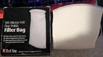 Red Sea 100 Micron Felt Fine Polish Filter Bag 4" X 10.5". Fixed Price $14.87.
