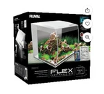 Fluval Flex Aquarium Kit, White, 9 Gallon. Fixed Price $90.00.