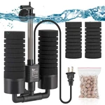 Aqqa Aquarium Electric Power Sponge 5W For 15-55 Gallon), Black. Fixed Price $46.99.