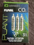 Fluval 45 CO2 Cartridge Pack Of 3. Fixed Price $16.00.