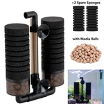 Hygger Double Sponge Filter With Ceramic Media For 10-55GAL Aquarium Biochemical. Fixed Price $16.99.