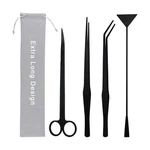 Aquarium Aquascape Tools Kit, Long 15 Inch Stainless Steel Aquatic ... Fast Ship. Fixed Price $34.39.