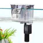 Quiet 20-30 Gallon Fish Tank Filters Auto Start Hang Back Aquarium. Fixed Price $34.29.