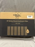 Membrane Solutions Micron Whole House Water Filter 10"X2.5" String Wound. Fixed Price $23.90.