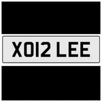 Leeane Lees Numeric Theme Private Registration Number Plate XO12. Fixed Price $1206.28.
