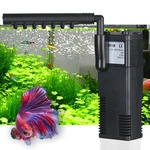 Aquarium Filter Small Betta Fish Tank For 2-15 Gallon Silent 4-IN-1 Ad.... Fixed Price $23.48.
