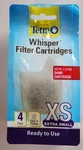 4 Pack Tetra Whisper Filter Cartridges Xs Ready To Use Aquarium. Fixed Price $6.99.