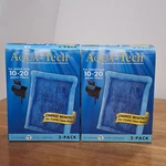 Aqua-tech Ez-change Aquarium #2 Cartridge 10-20G 3 Pack 5 Total Filters. Fixed Price $18.95.