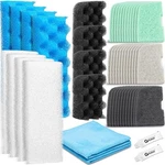 52 Pcs Replacement Filter Media Kit Compatible With Fluval 306/307 Aquarium. Fixed Price $86.91.