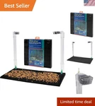 Under Gravel Filtration System - Dual Plates For 10 Gallon Fresh And Saltwater. Fixed Price $33.99.