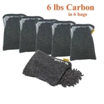 Activated Charcoal Carbon In 6 Mesh Bags Aquarium Pond Canister Filter Lbs. Fixed Price $23.81.