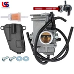 Carburetor & Petcock Fuel Valve For 1985 1986 1987 Honda Big Red ATC250 Es. Fixed Price $70.59.