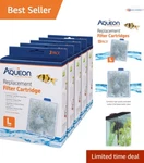 Dual-sided Large Replacement Cartridges For Aqueon Filters 15 Count. Fixed Price $69.99.