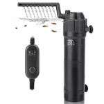 Hygger 4-IN-1 Submersible U-v Filter Pump Internal Green Water Killer Timer. Fixed Price $89.76.