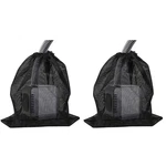 Zerira Pack Pump Barrier Bag, 12.2"X 15.9"WITH Drawstring Pond Mesh Fi.... Fixed Price $15.78.
