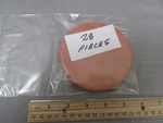 (28) Purolator Very Fine Copper Mesh Filter Screen 4" Dia. Nos. Fixed Price $24.95.