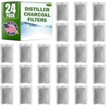 Natural Charcoal Water Filters 24 Pack For Pure, Chemical-free Drinking. Fixed Price $39.86.